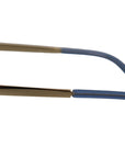 Dolce & Gabbana Crystal Embellished Gold Oval Sunglasses
