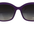 Dolce & Gabbana Elegant Purple Gradient Lens Sunglasses
