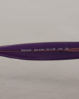Dolce & Gabbana Elegant Purple Gradient Lens Sunglasses