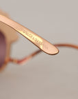 Dolce & Gabbana Chic Rose Sequin Embroidered Sunglasses
