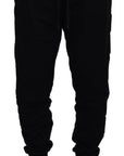 Dolce & Gabbana Elegant Black Cotton Jogger Pants
