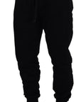 Dolce & Gabbana Elegant Black Cotton Jogger Pants