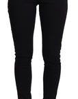 Dolce & Gabbana Elegant Black Denim Pants
