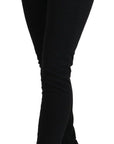 Dolce & Gabbana Elegant Black Denim Pants