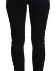 Dolce & Gabbana Elegant Black Denim Pants
