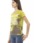 Trussardi Action Green Cotton Women T-Shirt