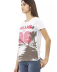 Trussardi Action White Cotton Women T-Shirt