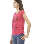 Trussardi Action Multicolor Cotton Women T-Shirt