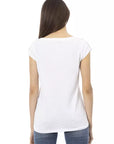 Trussardi Action White Cotton Women T-Shirt