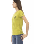 Trussardi Action Green Cotton Women T-Shirt