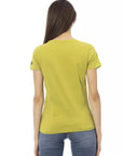 Trussardi Action Green Cotton Women T-Shirt