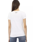 Trussardi Action White Cotton Women T-Shirt