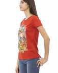 Trussardi Action Red Cotton Women T-Shirt