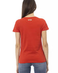 Trussardi Action Red Cotton Women T-Shirt