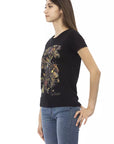Trussardi Action Black Cotton Women T-Shirt