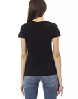 Trussardi Action Black Cotton Women T-Shirt