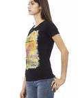 Trussardi Action Black Cotton Women T-Shirt