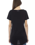 Trussardi Action Black Cotton Women T-Shirt