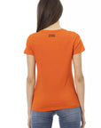 Trussardi Action Orange Cotton Women T-Shirt