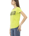 Trussardi Action Green Cotton Women T-Shirt