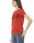 Trussardi Action Red Cotton Women T-Shirt