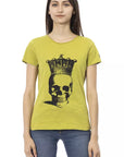 Trussardi Action Green Cotton Women T-Shirt