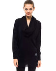 Montana Blu Blue Wool Women Sweater