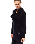 Montana Blu Blue Wool Women Sweater
