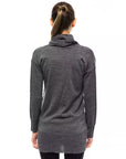 Montana Blu Gray Wool Women Sweater