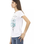 Trussardi Action White Cotton Women T-Shirt