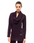 Montana Blu Purple Wool Women Sweater
