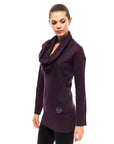 Montana Blu Purple Wool Women Sweater