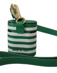 Dolce & Gabbana Elegant Leather Airpods Case - Lush Green