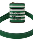 Dolce & Gabbana Elegant Leather Airpods Case - Lush Green