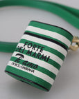 Dolce & Gabbana Elegant Leather Airpods Case - Lush Green