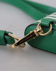Dolce & Gabbana Elegant Leather Airpods Case - Lush Green