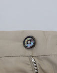 Dolce & Gabbana Stunning Beige Italian Cotton Trousers