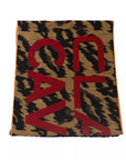 Cavalli Class Brown Wool Men Scarf
