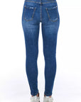 Frankie Morello Blue Denim Women Jeans