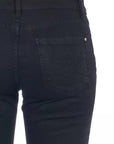 Frankie Morello Black Cotton Women's Jeans