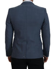 Dolce & Gabbana Elegant Blue Single Breasted Sport Blazer