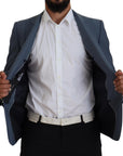 Dolce & Gabbana Elegant Blue Single Breasted Sport Blazer