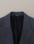 Dolce & Gabbana Elegant Blue Single Breasted Sport Blazer
