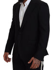 Dolce & Gabbana Elegant Single-Breasted Wool Blend Blazer
