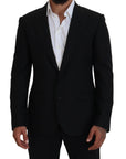 Dolce & Gabbana Elegant Single-Breasted Wool Blend Blazer