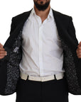 Dolce & Gabbana Elegant Single-Breasted Wool Blend Blazer