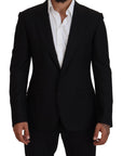Dolce & Gabbana Elegant Single-Breasted Wool Blend Blazer