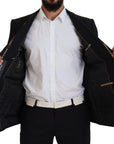 Dolce & Gabbana Sicilian Style Black Single Breasted Blazer