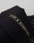 Dolce & Gabbana Sicilian Style Black Single Breasted Blazer