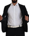 Dolce & Gabbana Elegant Single Breasted Black Wool Blazer